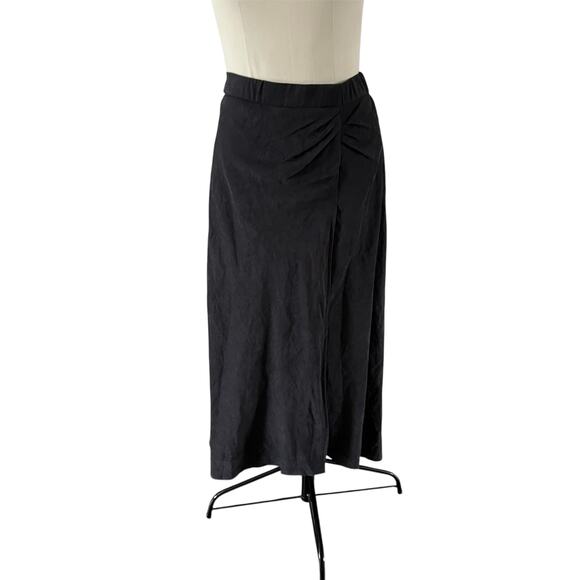 NWT Princess Polly Stretch Waist Thigh Slit Maxi Skirt Wmns 12 Witchy Whimsygoth - Picture 1 of 8